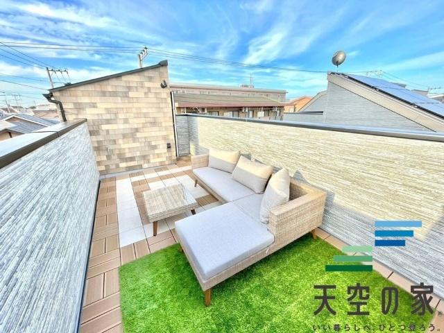 船橋市飯山満町新築戸建 バルコニー