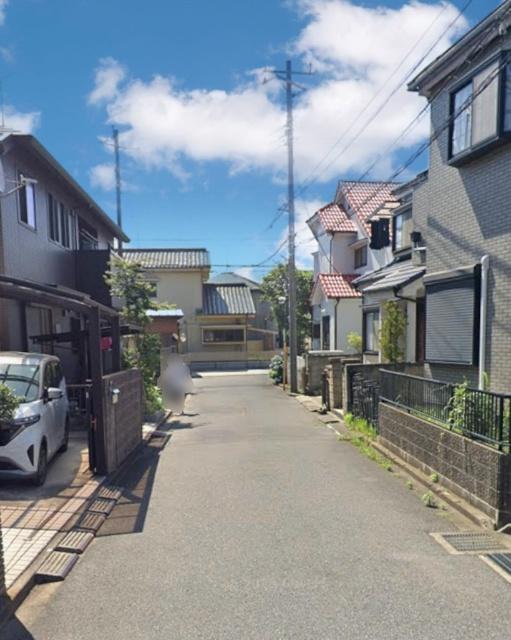 船橋市飯山満町新築戸建 前面道路含む現地写真