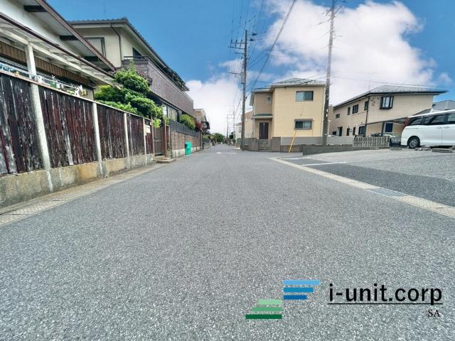 習志野市袖ケ浦４丁目　土地 前面道路含む現地写真