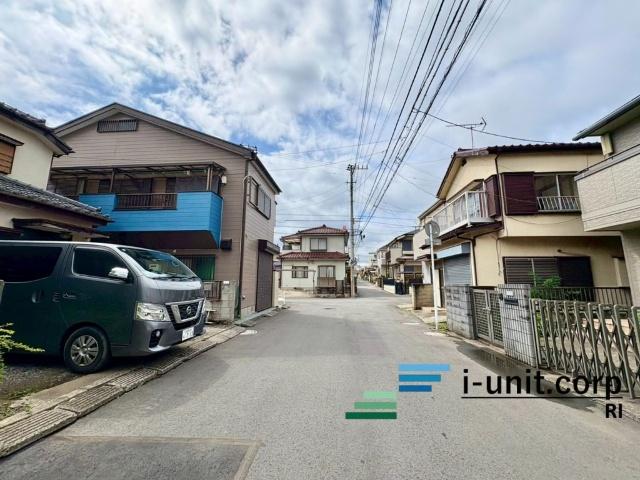 船橋市八木が谷1丁目　新築戸建 前面道路含む現地写真