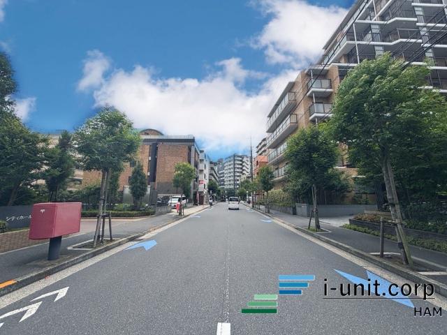 バームハイツ西葛西 前面道路含む現地写真