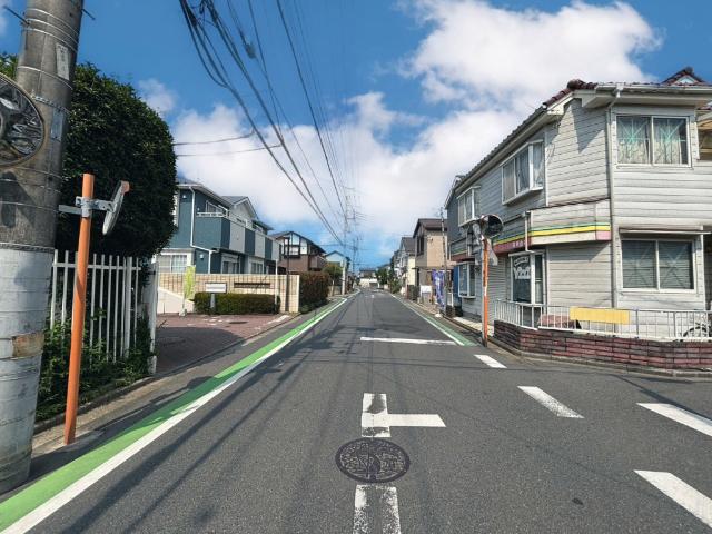ビューパレー船橋参番街 前面道路含む現地写真