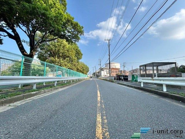 バームハイツ西船橋 前面道路含む現地写真