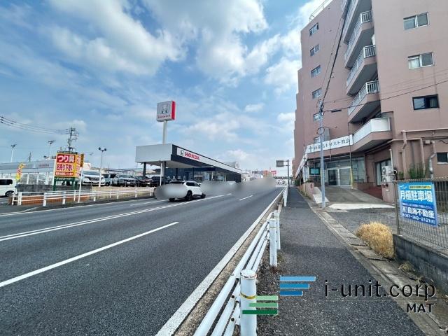 第二松戸グリーンハイツ 前面道路含む現地写真