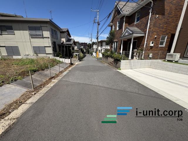 船橋市高根台３丁目　土地 前面道路含む現地写真