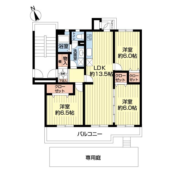 秋津第一団地第１−１−５号棟 物件画像