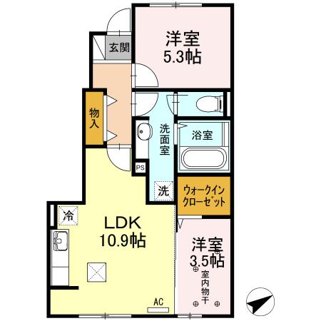  間取り図写真
