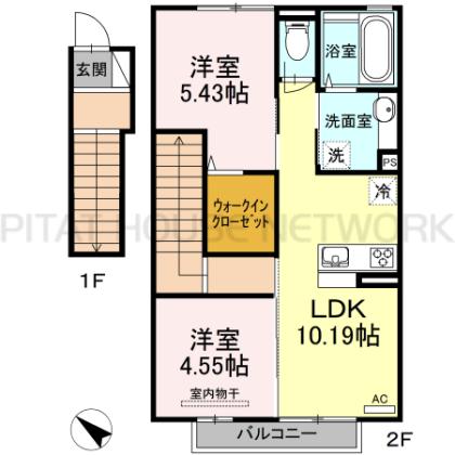  間取り図写真