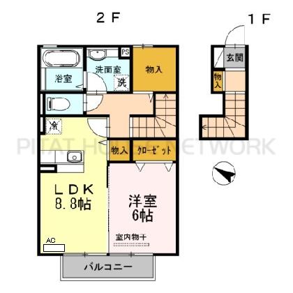  間取り図写真