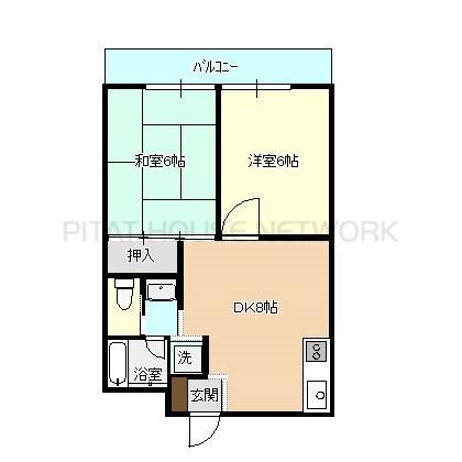 サクラーレ船越 間取り図写真 間取図(平面図)