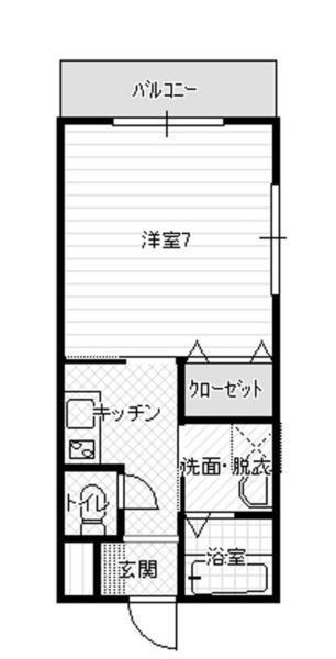 レディバード花梨萌愛（301） 間取り図画像