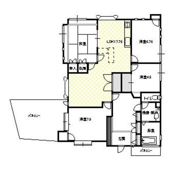 間取図(平面図)