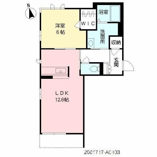コンフォルト・ワン（103） 間取り図画像