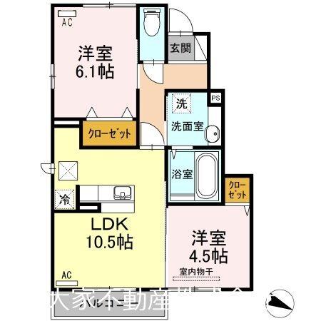アルトピアーノ（105） 間取り図画像