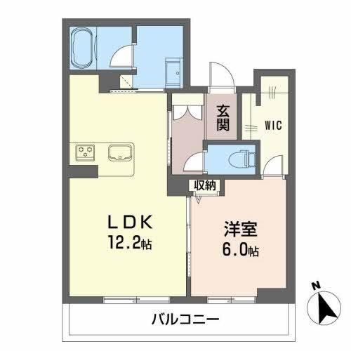 シャーメゾンクージースクエア（202） 間取り図画像