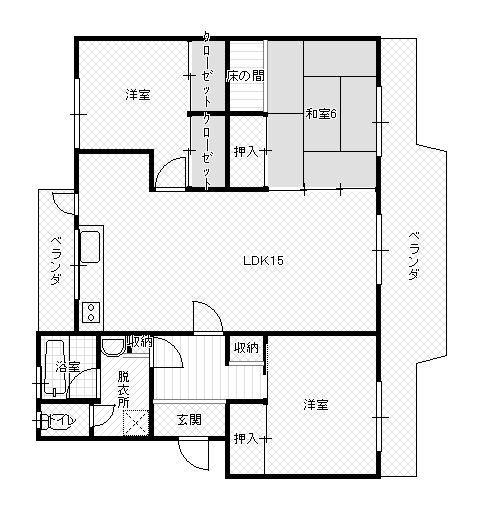 間取図(平面図)