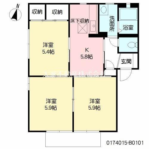 間取図(平面図)