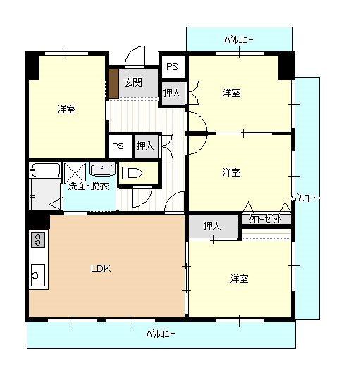 間取図(平面図)