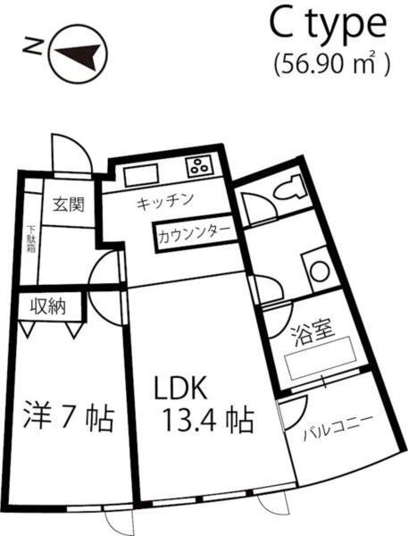 間取図(平面図)