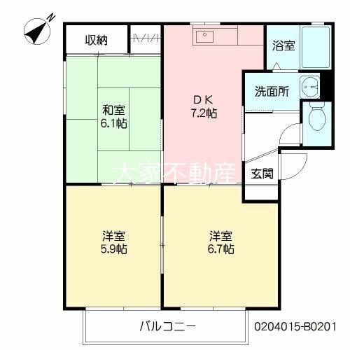 間取図(平面図)