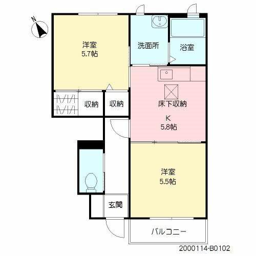 間取図(平面図)