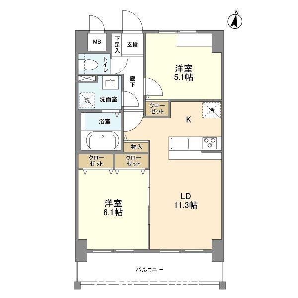 間取図(平面図)