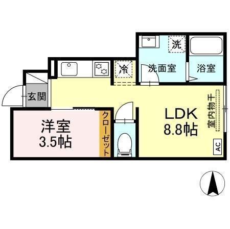 ラ・フォンターナ（102） 間取り図画像