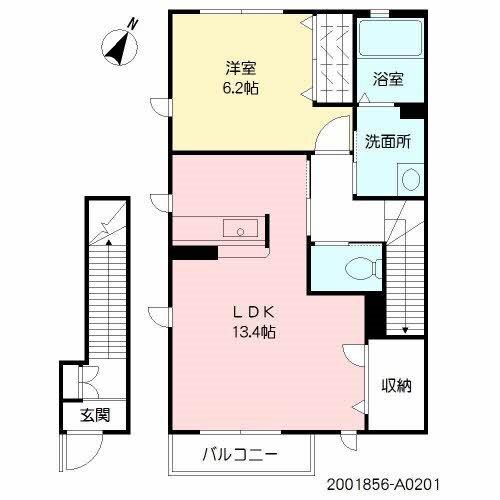 シャーメゾン久原の丘（201） 間取り図画像