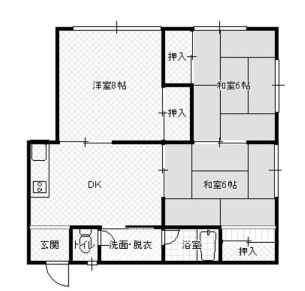 アメニティ幸（202） 間取り図画像