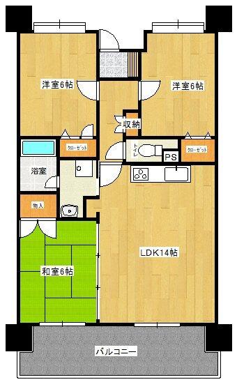 フロンティアエム（1003） 間取り図画像