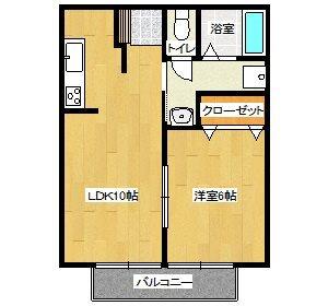 プチメゾン若葉Ｌ（304） 間取り図画像