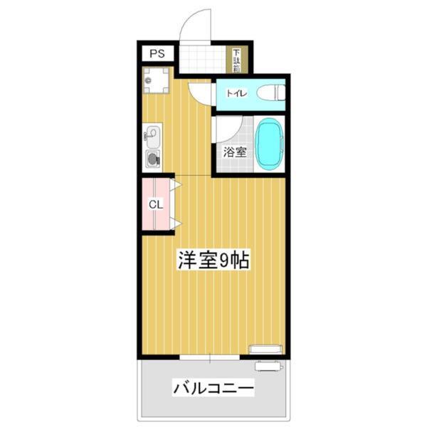 フロンティアTACHIBANAII 間取り図画像