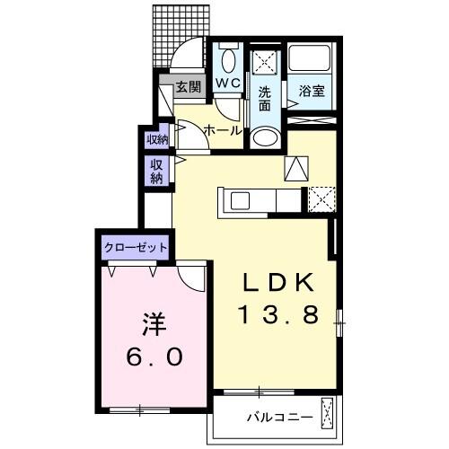 カサ・ファミリアI（101） 間取り図画像