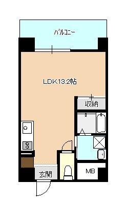 Y’s station（203） 間取り図画像