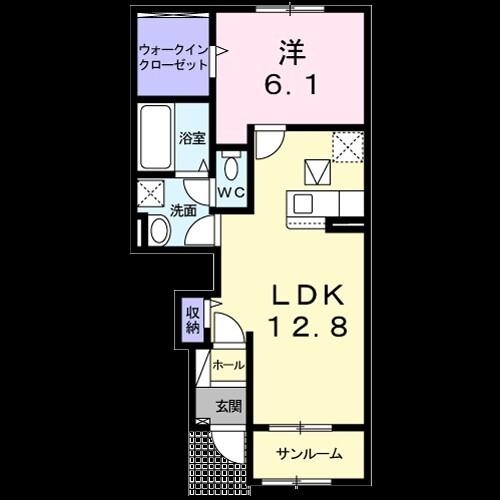 ガーデンハウス（103） 間取り図画像