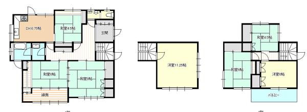 間取図（７DK）