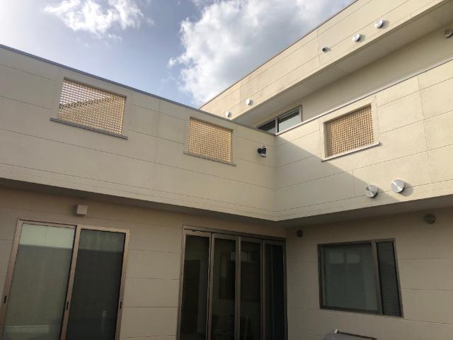 小船越町中庭のあるお家 外観