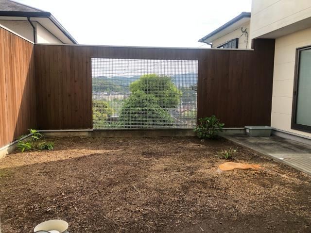 小船越町中庭のあるお家 外観