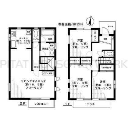  間取り図写真
