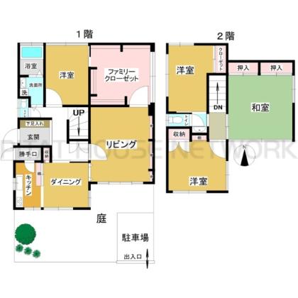  間取り図写真