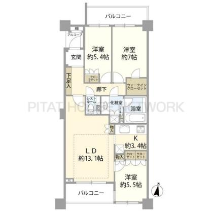  間取り図写真