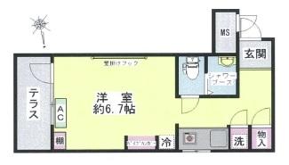 ラミアール都立大（204） 間取り図画像