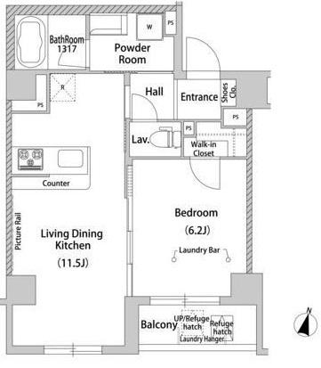 House Avenue 柿の木坂 間取り図画像