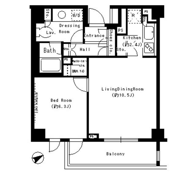 パークアクシス学芸大学（210） 間取り図画像