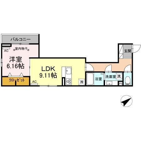 ルリアン船橋（302） 間取り図画像