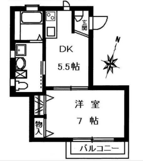 胡桃ガーデン 間取り図画像