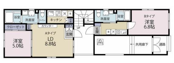  間取り図写真