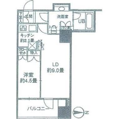カスタリアタワー品川シーサイド（0507） 間取り図画像