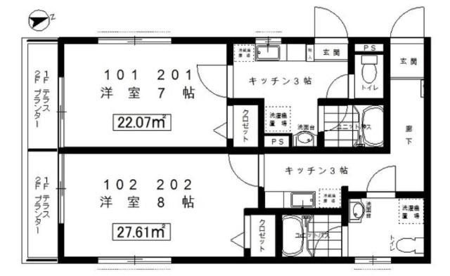  間取り図写真