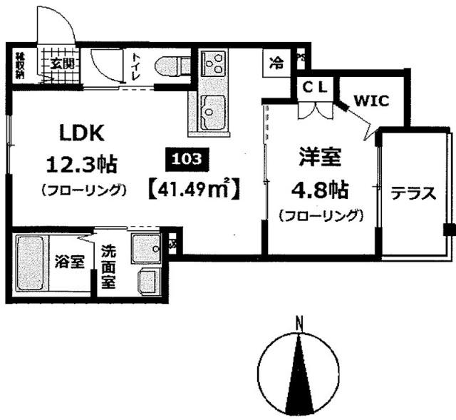  間取り図写真